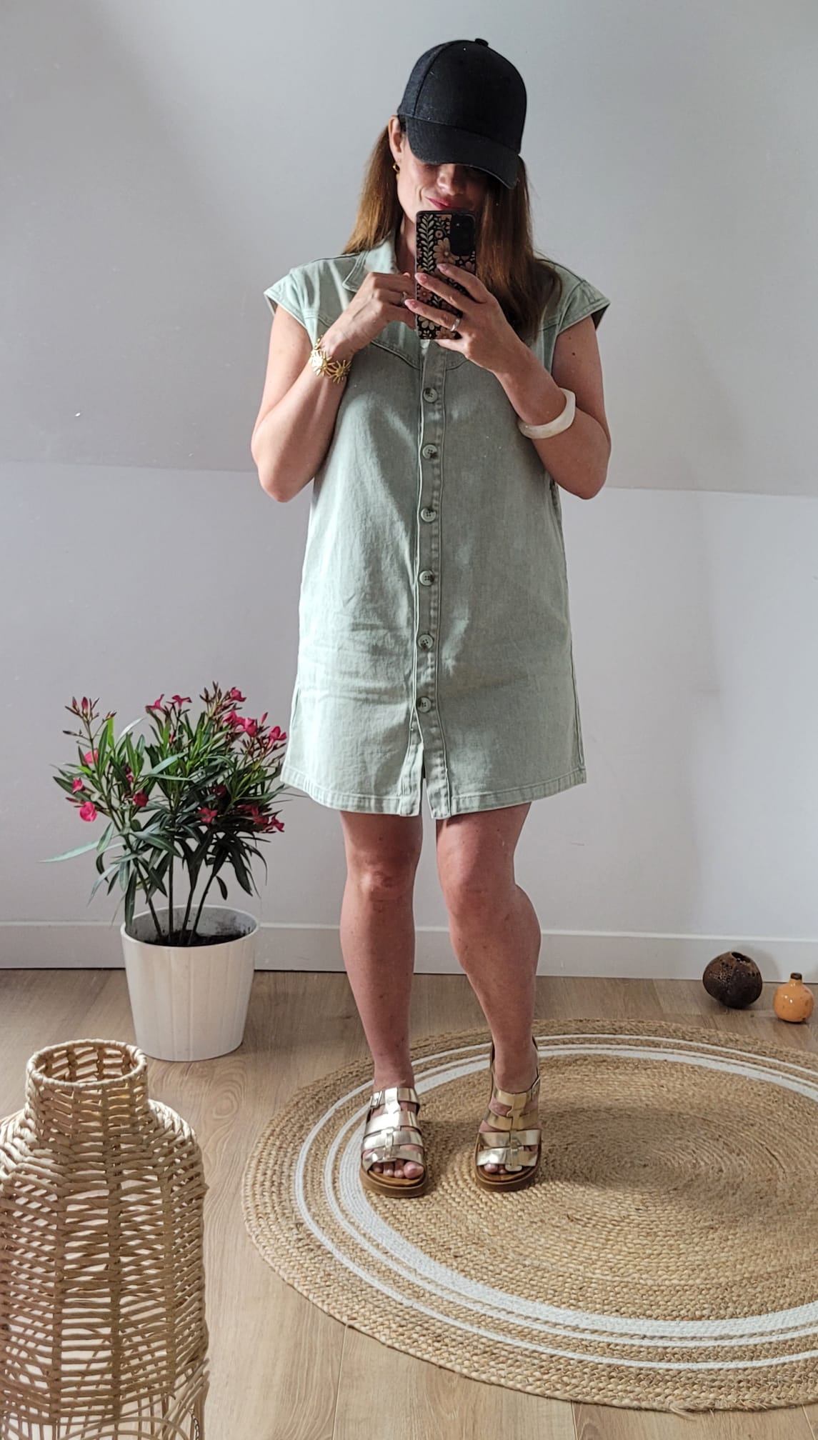 Olivia - Robe En Denim Lavé