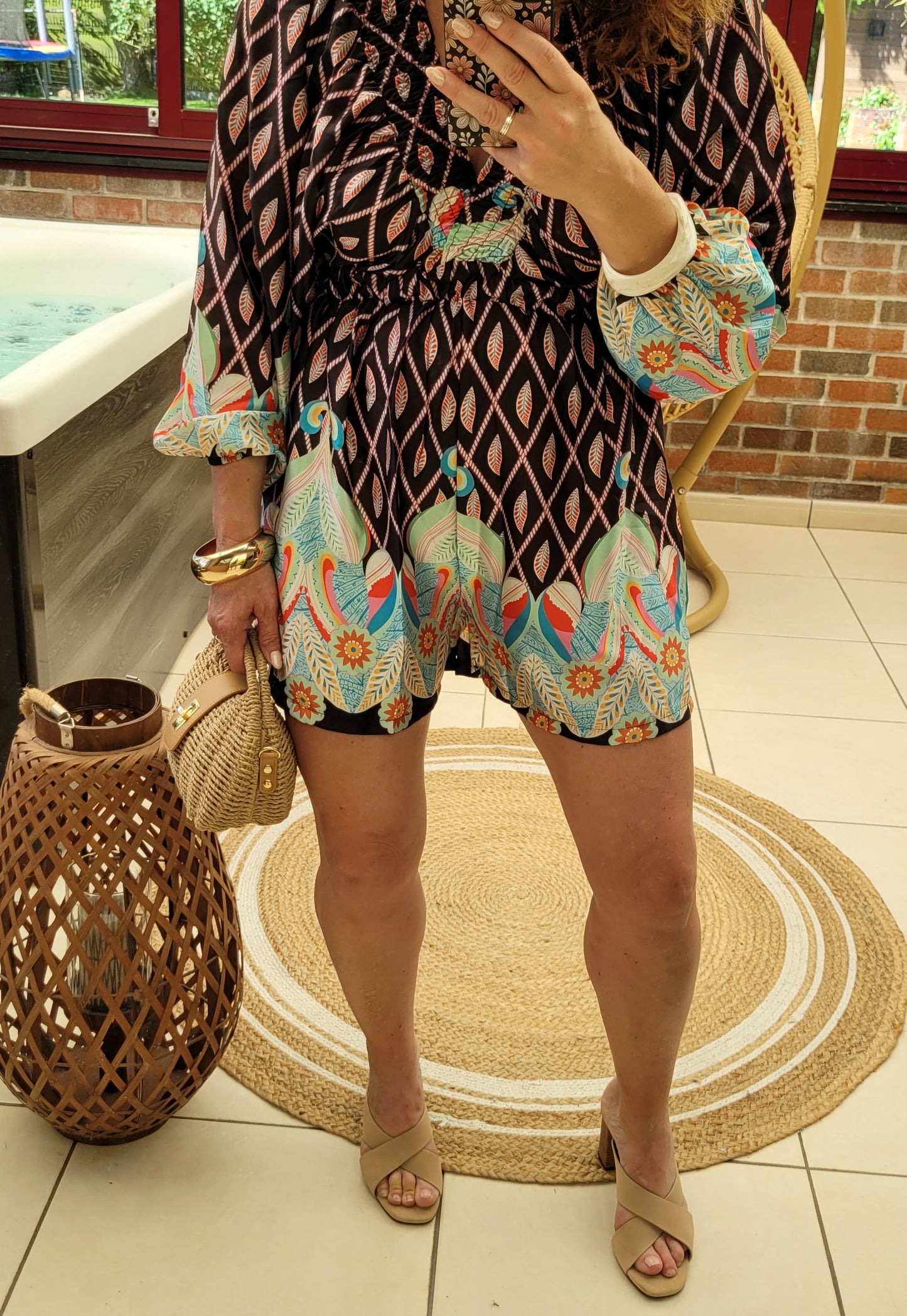 Paola - Combishort à imprimé