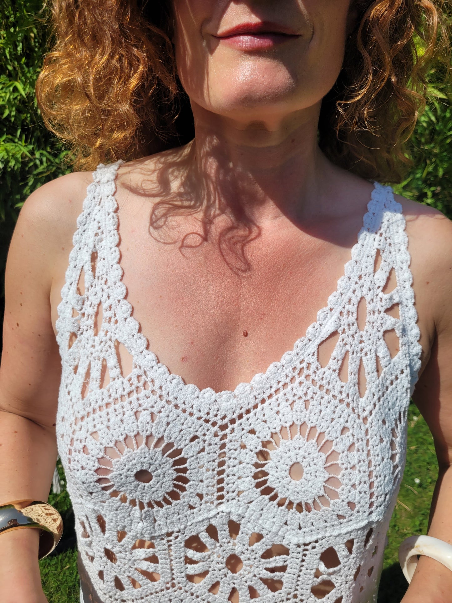 Bohemia (Grande taille) - Robe longue crochet
