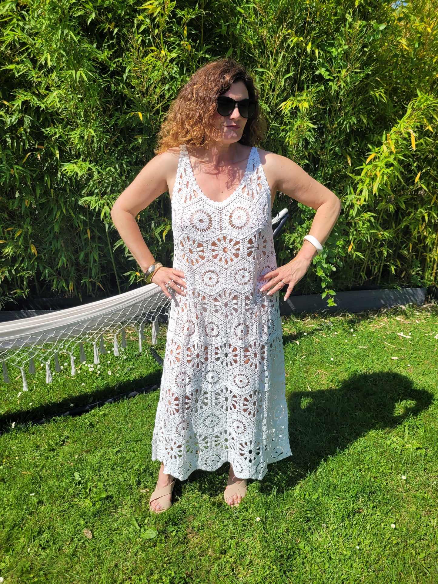 Bohemia (Grande taille) - Robe longue crochet