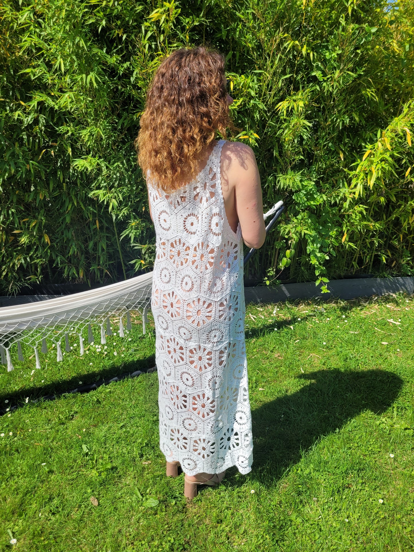 Bohemia (Grande taille) - Robe longue crochet
