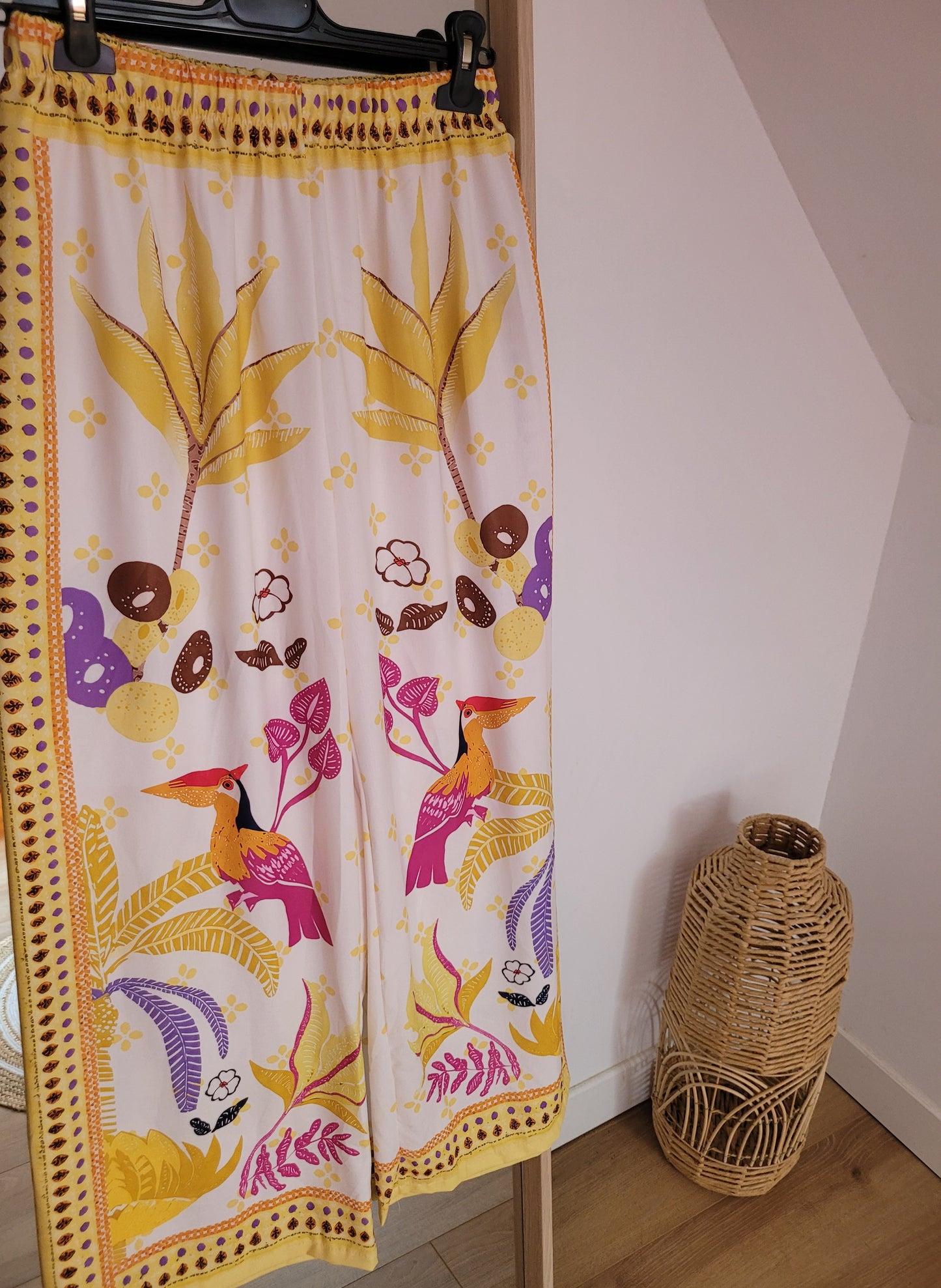 Bora - pantalon large imprimé